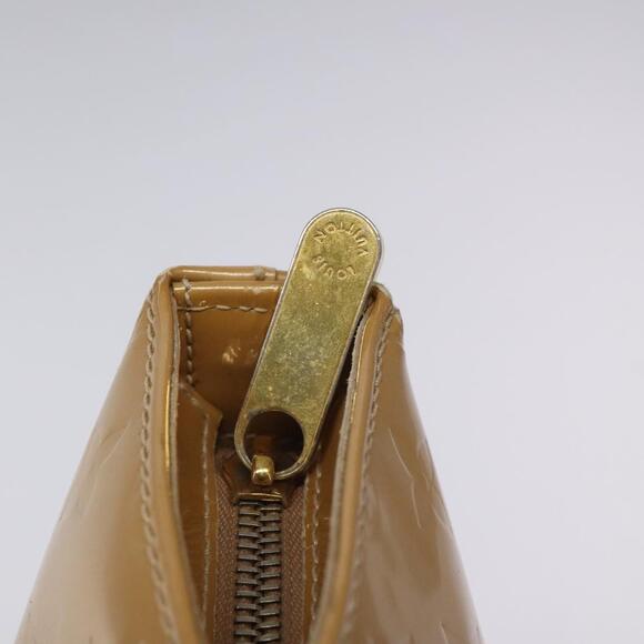 LOUIS VUITTON Monogram Vernis Brentwood Shoulder Bag Noisette M91511 - Picture 10 of 16